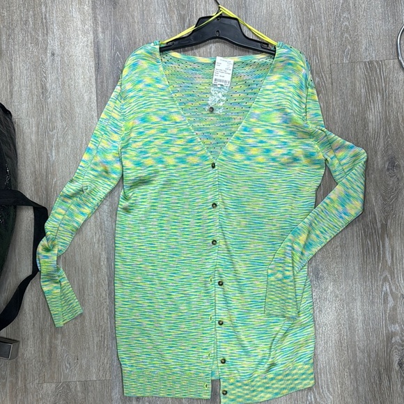 Free People Multicolor Cardigan Sweater NWT - Picture 1 of 1